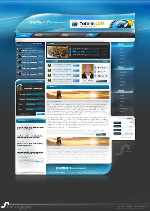 61個(gè)藍(lán)色主色調(diào)網(wǎng)站設(shè)計(jì)賞析 探索網(wǎng)頁(yè)設(shè)計(jì)的寧?kù)o與深邃之美